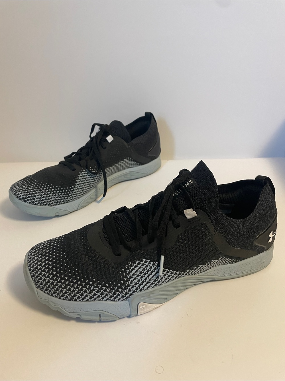 Under Armour TriBase Reign Training Shoes Black Gray Men’s Size 10